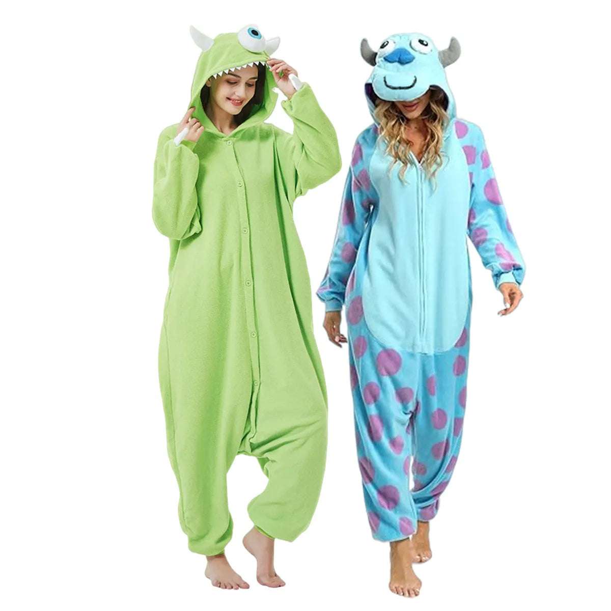 Cozy Monster-Inspired Fleece Onesie