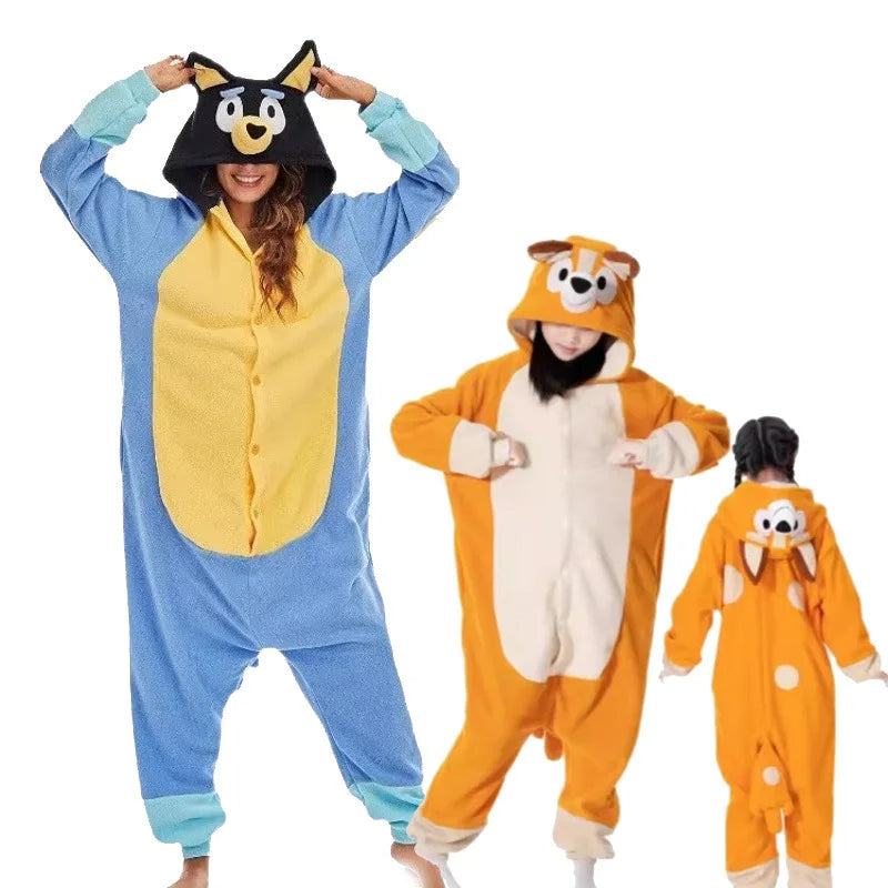 Bluey -Inspired Fleece Onesie