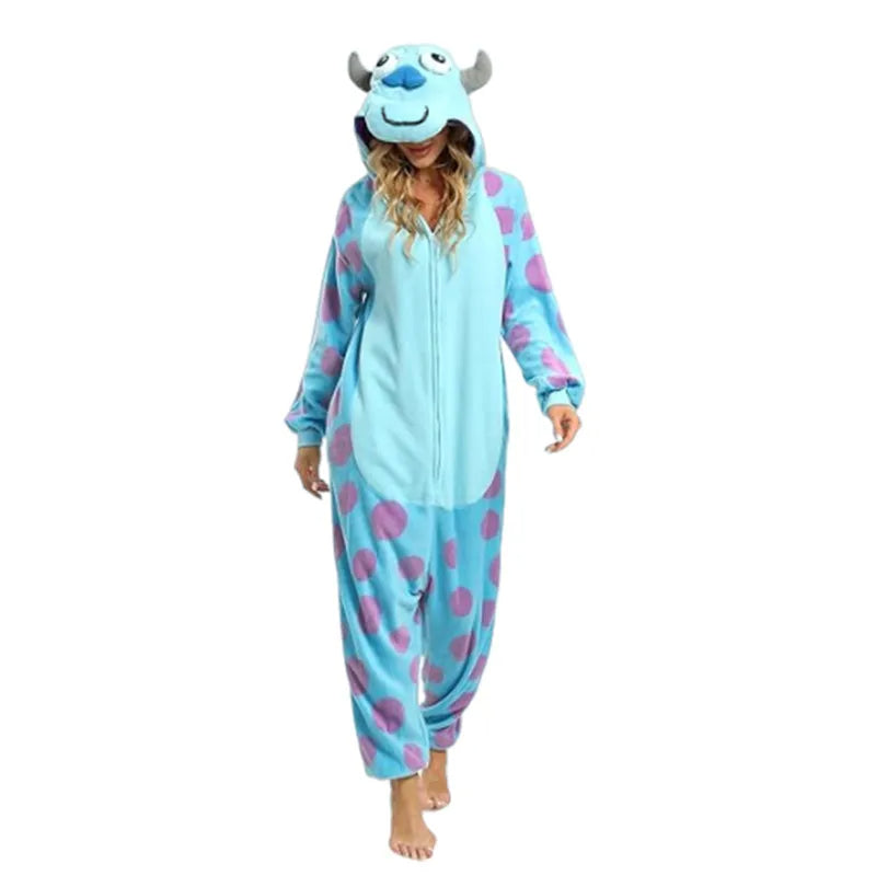 Cozy Monster-Inspired Fleece Onesie