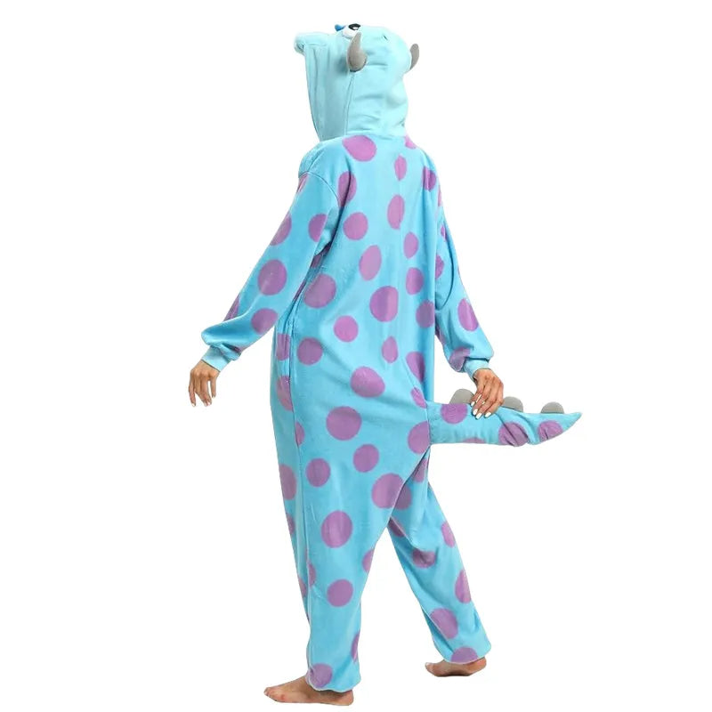 Cozy Monster-Inspired Fleece Onesie