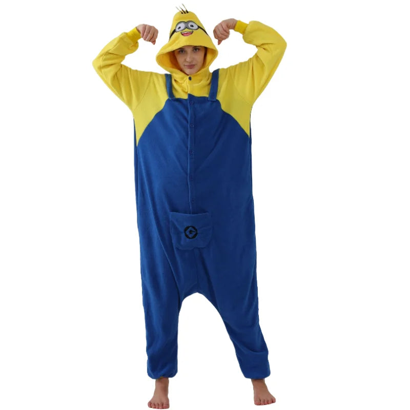 Minion -Inspired Fleece Onesie
