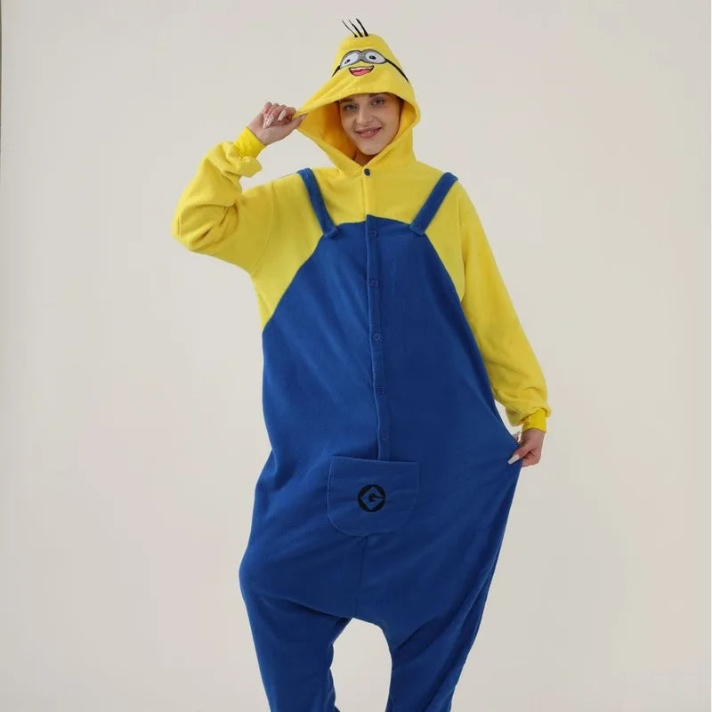 Minion -Inspired Fleece Onesie
