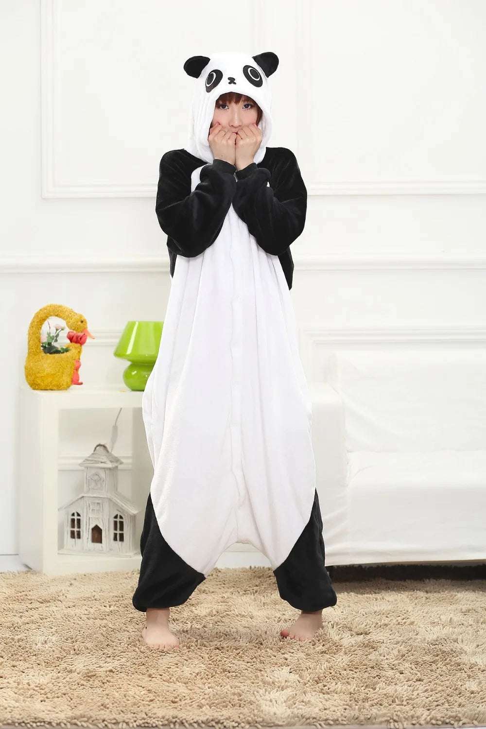 Kung Fu Panda -Inspired Fleece Onesie