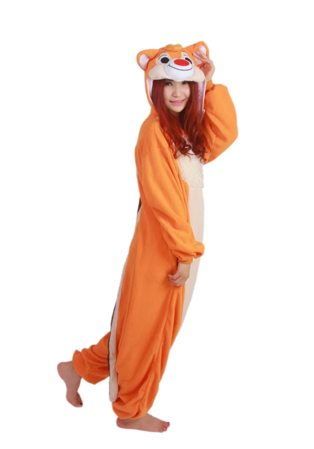 Chipmunk -Inspired Fleece Onesie