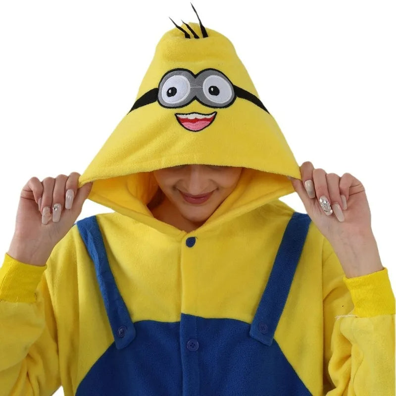 Minion -Inspired Fleece Onesie