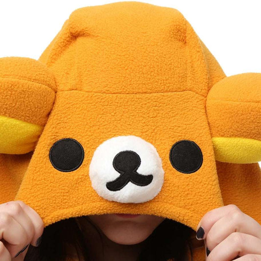 Rilakkuma Bear-Inspired Fleece Onesie